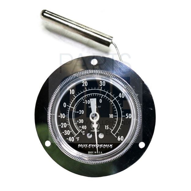 Picture of Circular Hanger Mount Thermometer - Black