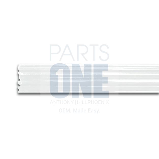 Picture of Aluminum Price Tag Molding - 48" - White