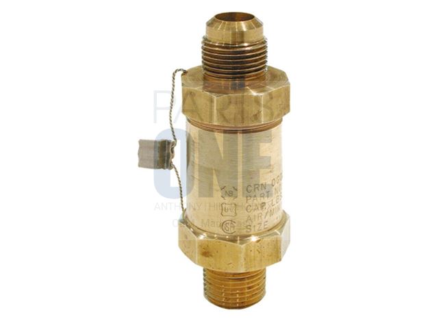 Picture of Pressure Relief Valve - 0.5" MPT x 0.625" Flare