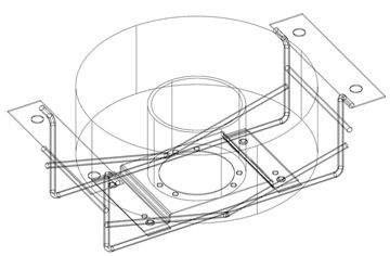 Picture of Fan Motor Bracket